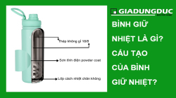 Bình Giữ Nhiệt Là Gì? Cấu tạo của bình giữ nhiệt?