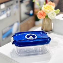 Hộp bảo quản thực phẩm hút chân không Status hình chữ nhật 1.4L