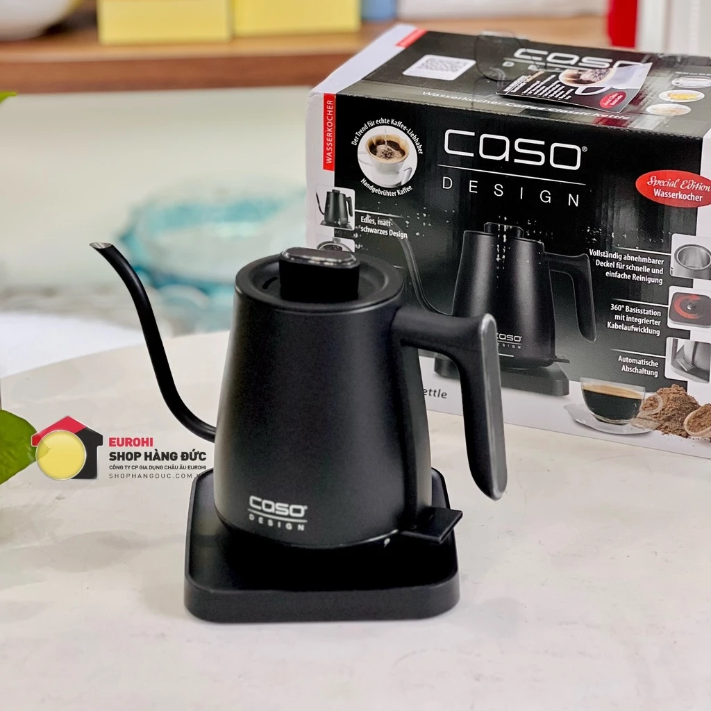 Ấm siêu tốc Caso Coffee Classic Kettle 0,6L