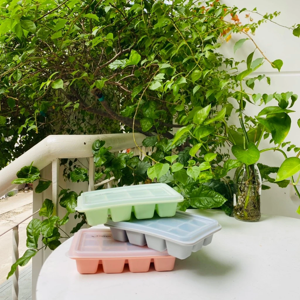 Bộ 3 khay đá silicone Kaiyo 12 viên 8936212088159