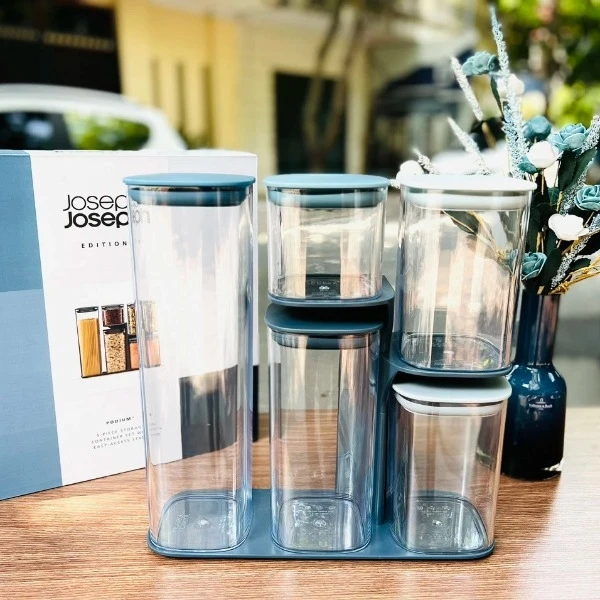 Bộ 5 hộp nhựa đựng thực phẩm Joseph Joseph 81106
