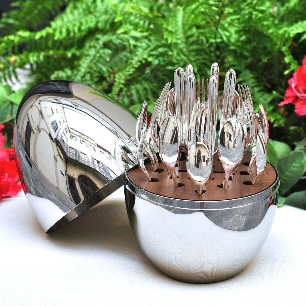 Bộ dao thìa dĩa Keller 24 món hình quả trứng