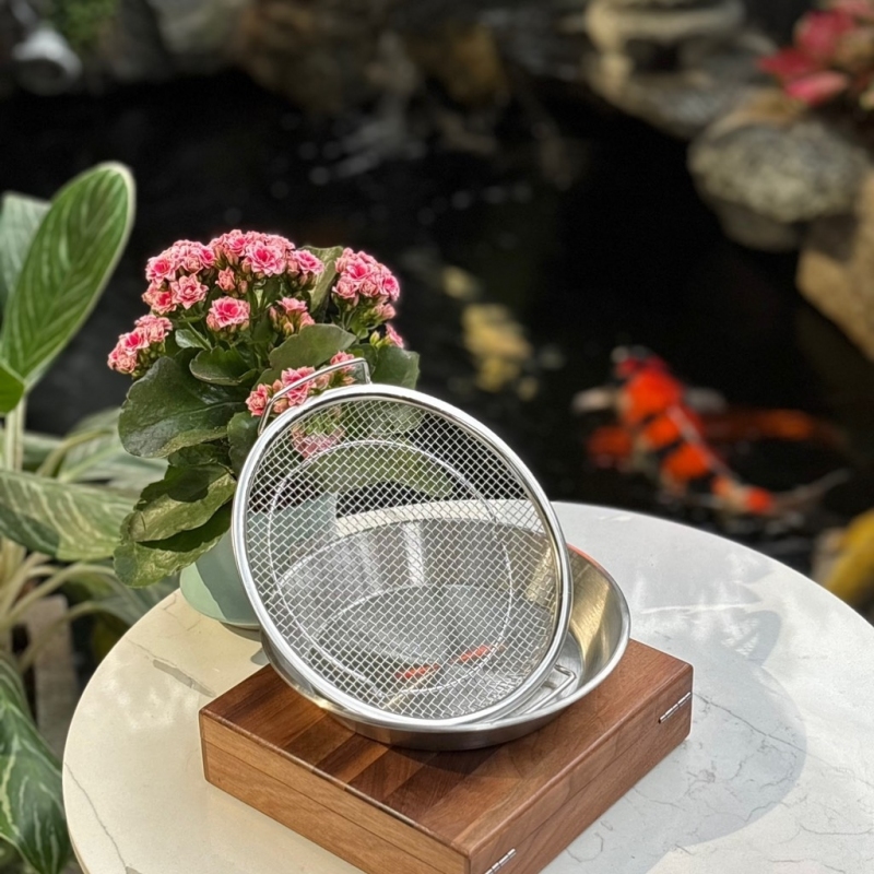 Bộ ráo dầu inox Chockmen 24cm