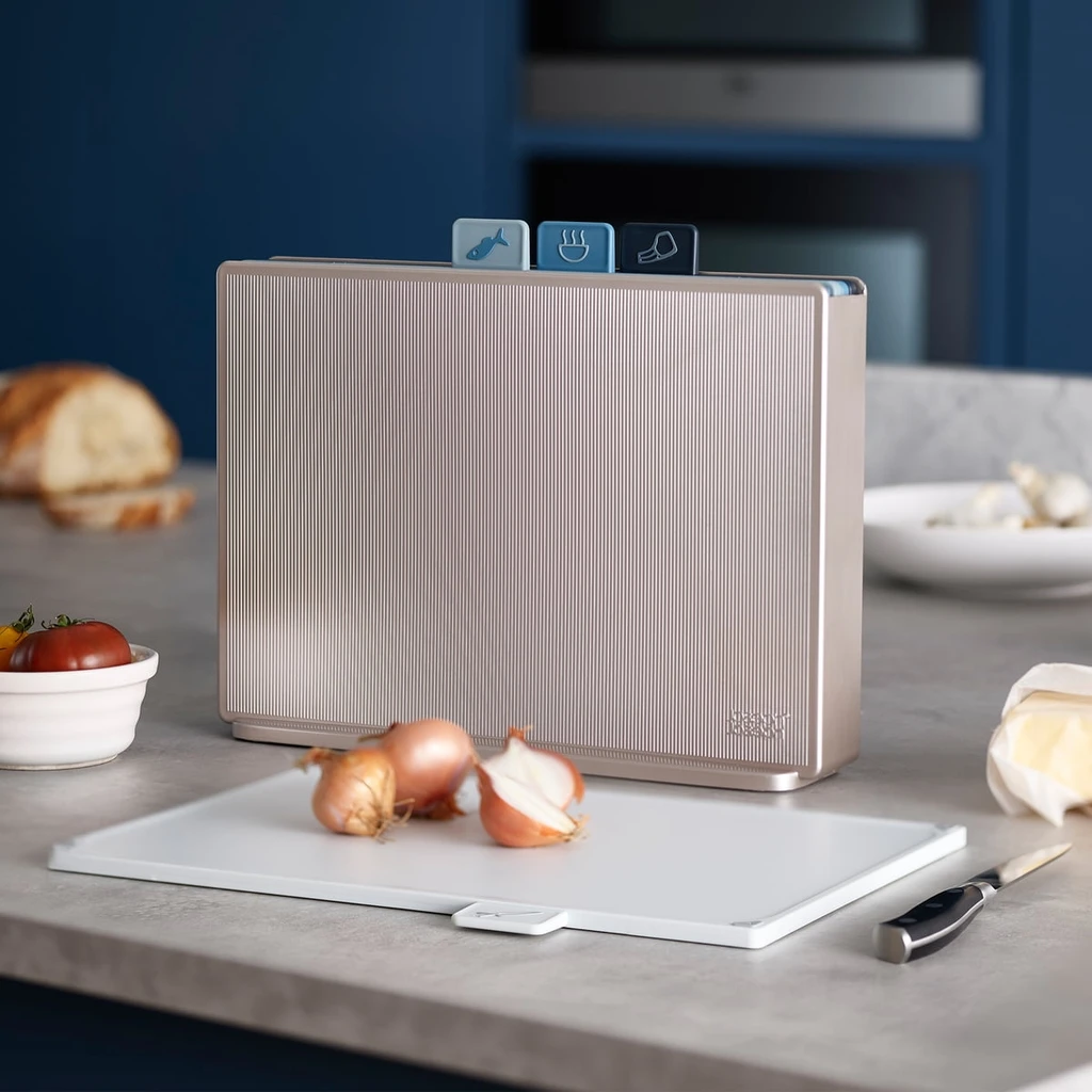 Bộ thớt Joseph Joseph Index Large Sky 4 món 34 x 24cm (60168)