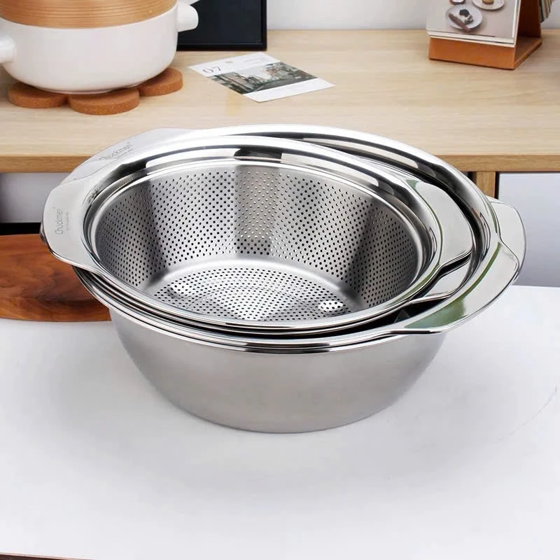 Bộ tô trộn kèm rổ Chockmen size 29cm