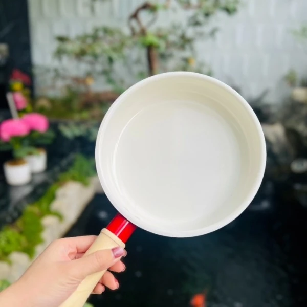 Chảo chống dính Ceramic Todaii cán gỗ 18cm