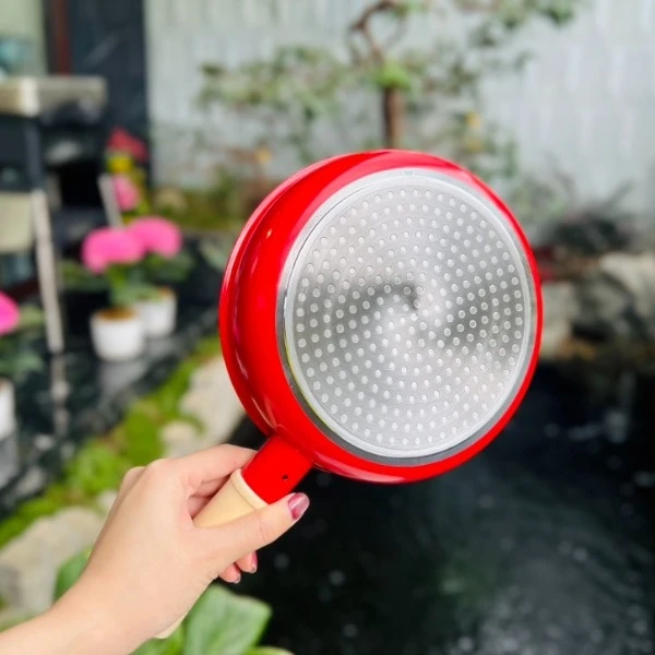 Chảo chống dính Ceramic Todaii cán gỗ 18cm
