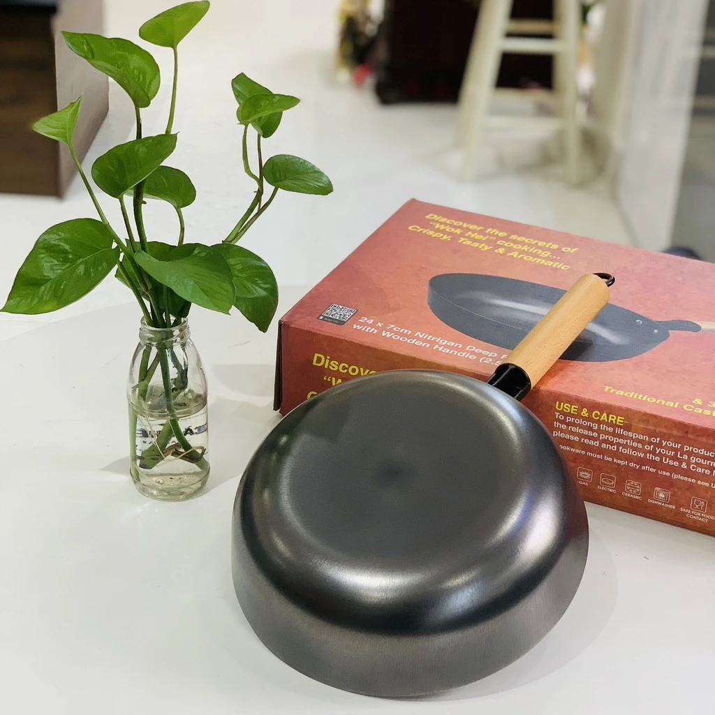 Chảo gang La Gourmet sâu lòng 24cm (7695)