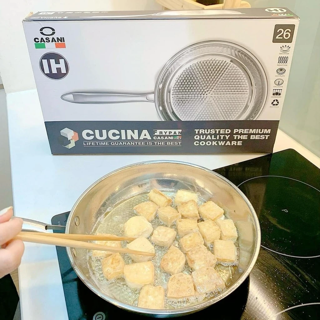 Chảo inox Casani 26cm