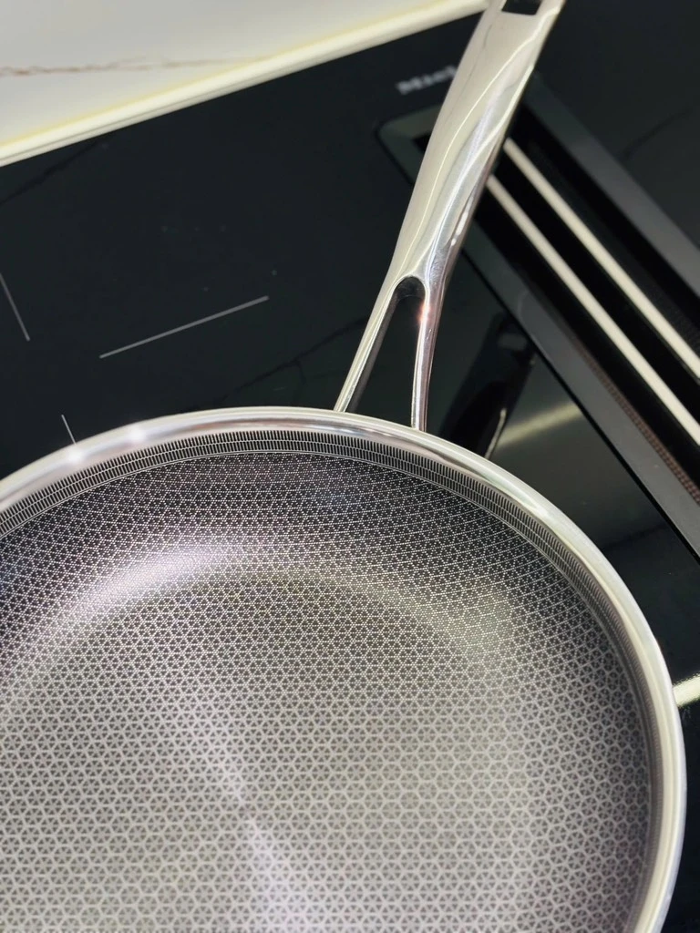 Chảo inox chống dính KONKI nông lòng 26cm