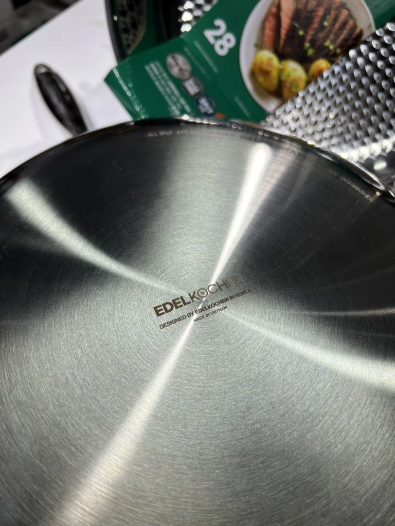 Chảo inox nông lòng Edelkochen Coco Collection 28cm