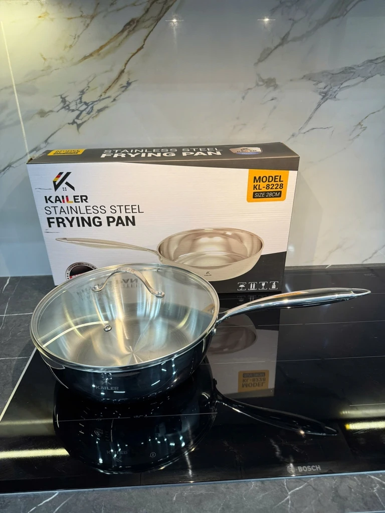 Chảo inox sâu lòng Kailer 26cm