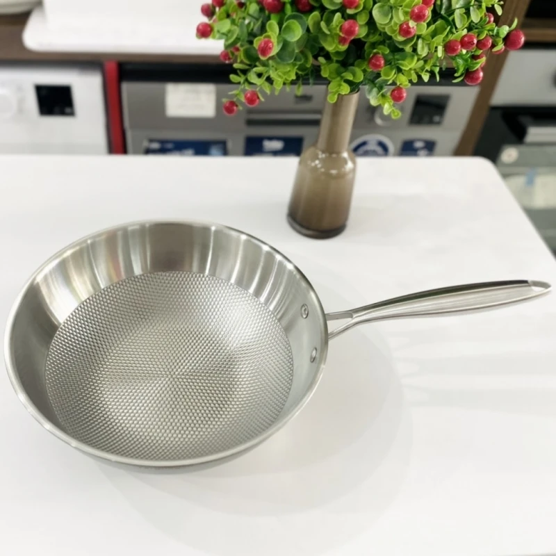 Chảo inox sâu lòng tổ ong Vergnugen 28cm