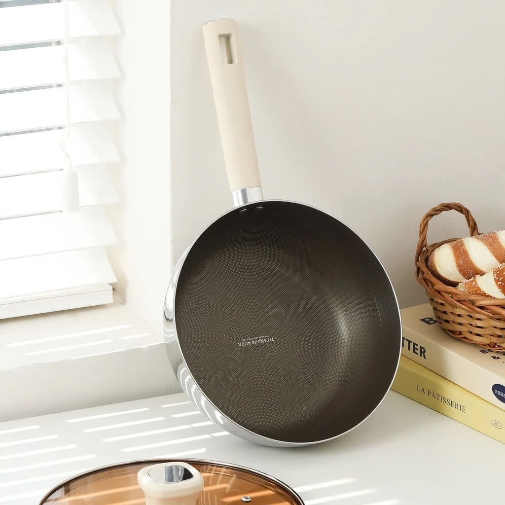 Chảo sâu lòng Haatz Titanium Aura 28cm HTA828