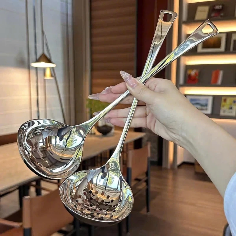 Combo muôi canh, muôi thủng dài Chockmen (C82+CKM83)