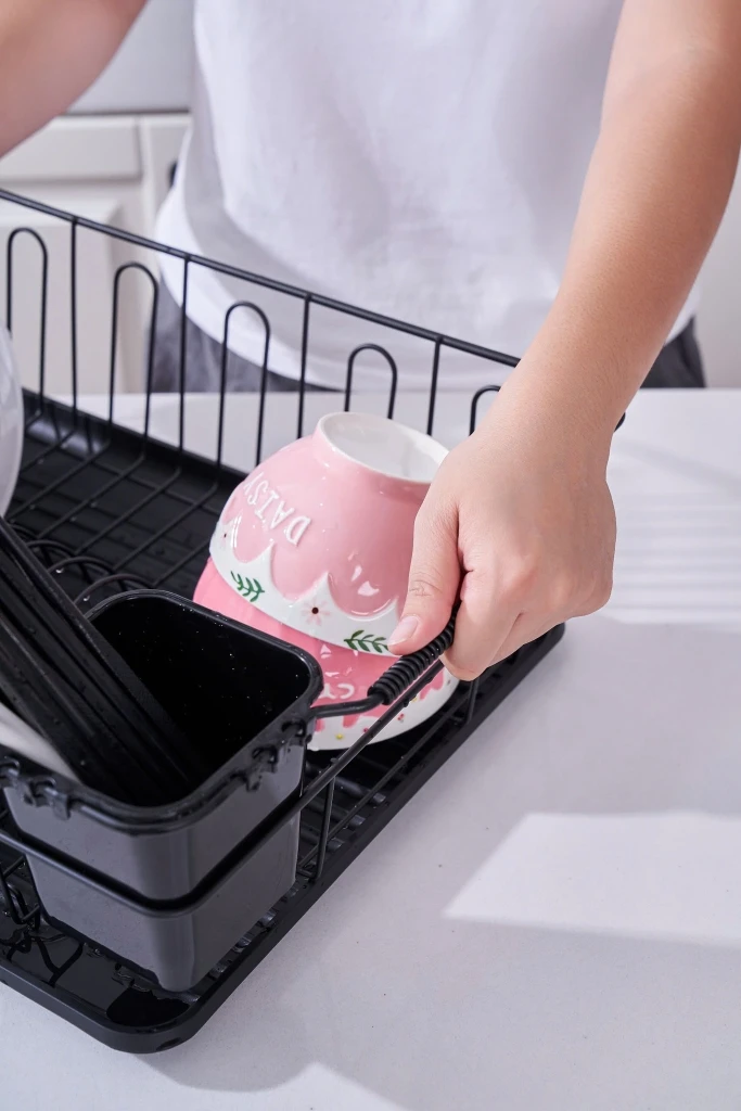 Giá úp bát có khay hứng nước Kaiyo 45,4 x 32,3 cm