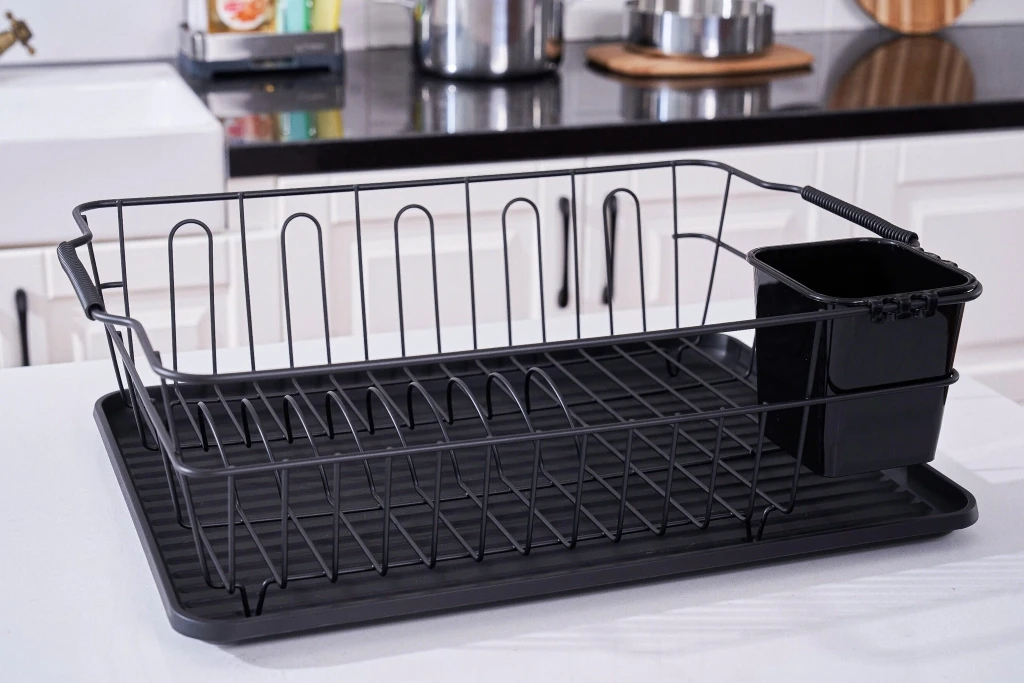 Giá úp bát có khay hứng nước Kaiyo 45,4 x 32,3 cm