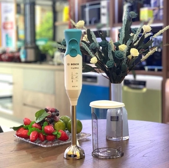 MÁY XAY CẦM TAY BOSCH MSM66110D 600W MÀU XANH