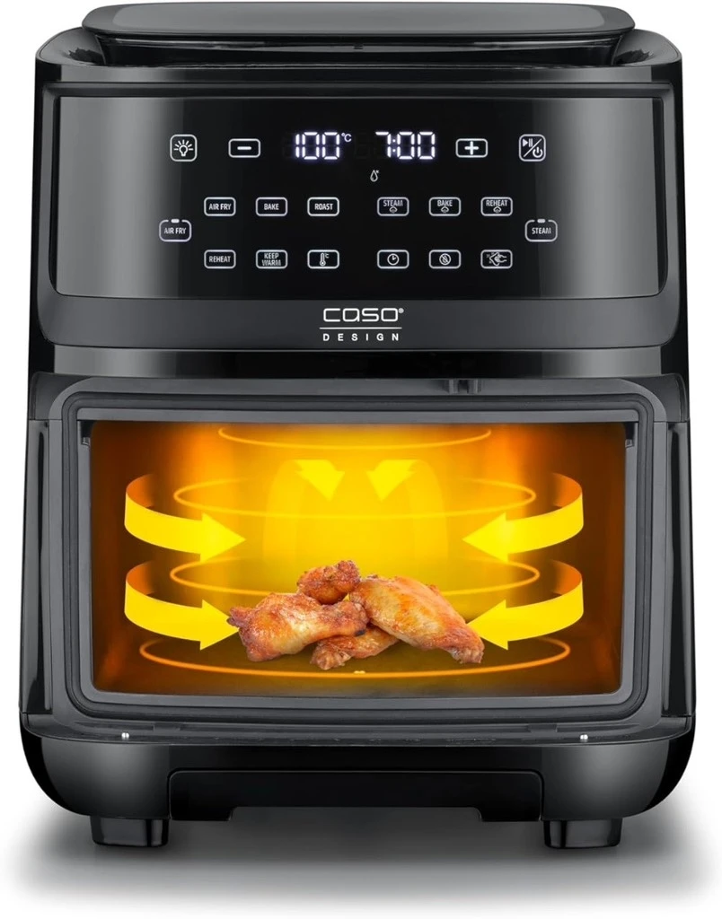 Nồi chiên không dầu kiêm hấp Caso 7L