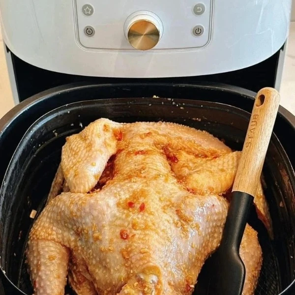 Nồi chiên không dầu Philips HD9870 màu trắng