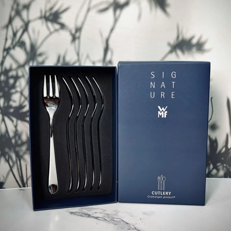 Set 6 dĩa ăn WMF Merit Cromargan Protect (1140026345S)