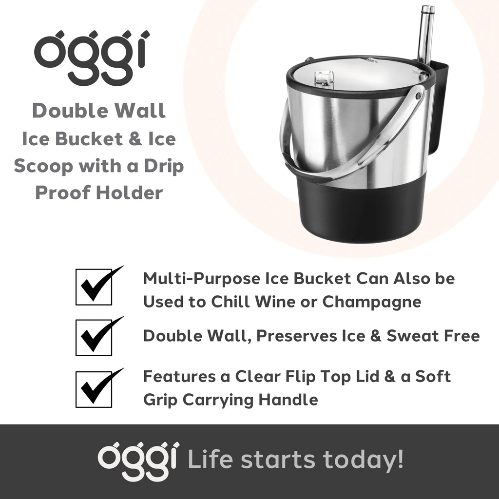 Xô đá Oggi Insulated Ice Bucket 3,8L