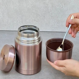 Bình ủ cháo Kaiyo 750ml màu hồng ruby 8936212083420