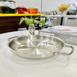 Chảo inox WMF Gourmet 28cm 2 quai 0726286031