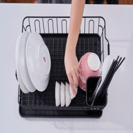 Giá úp bát có khay hứng nước Kaiyo 45,4 x 32,3 cm