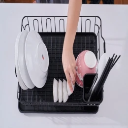 Giá úp bát có khay hứng nước Kaiyo 45,4 x 32,3 cm