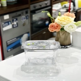 Hộp bảo quản thực phẩm hút chân không Status hình chữ nhật 0,8L