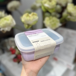 Hộp đựng thực phẩm inox Edelkochen Edellock Collection màu Lavendar 630ml
