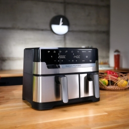 Nồi chiên không dầu 2 ngăn Tefal Dual Easy Fry & Grill EY905D10 8.3L