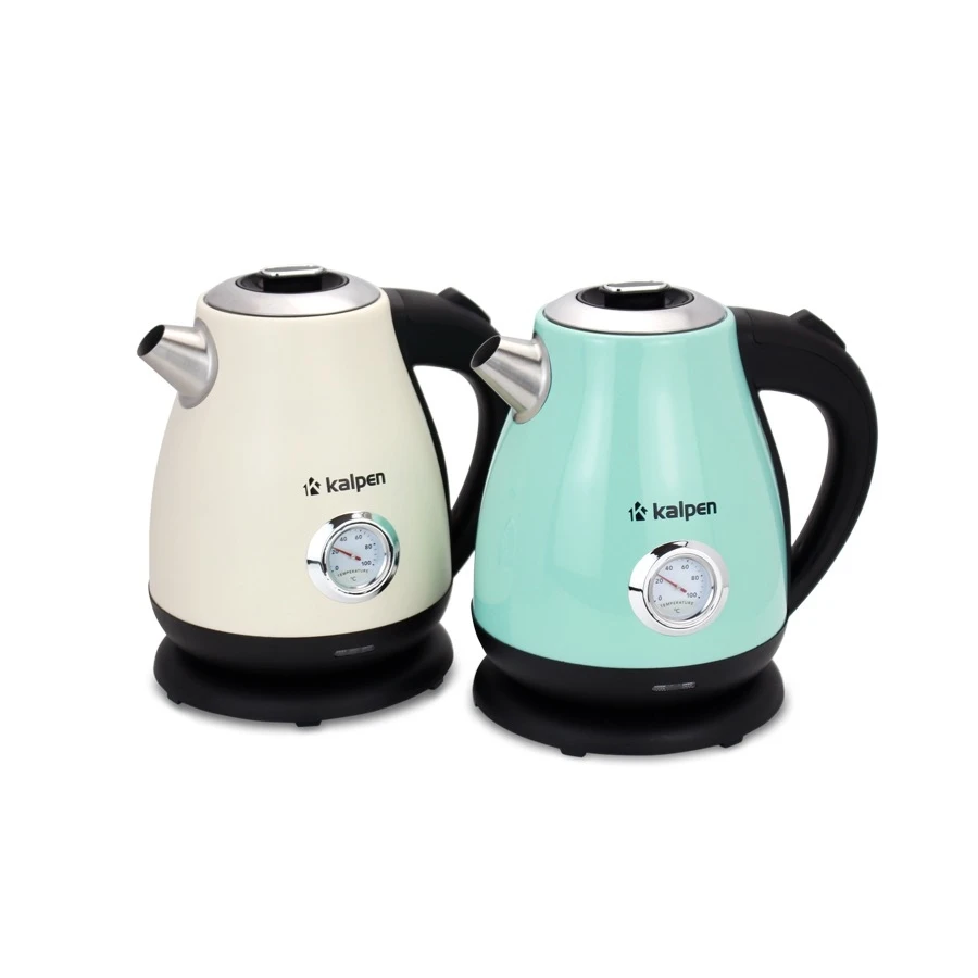 Ấm đun nước siêu tốc Kalpen KK91W 1.7L màu kem