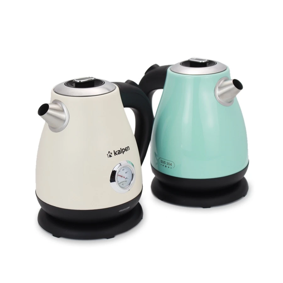 Ấm đun nước siêu tốc Kalpen KK91W 1.7L màu kem