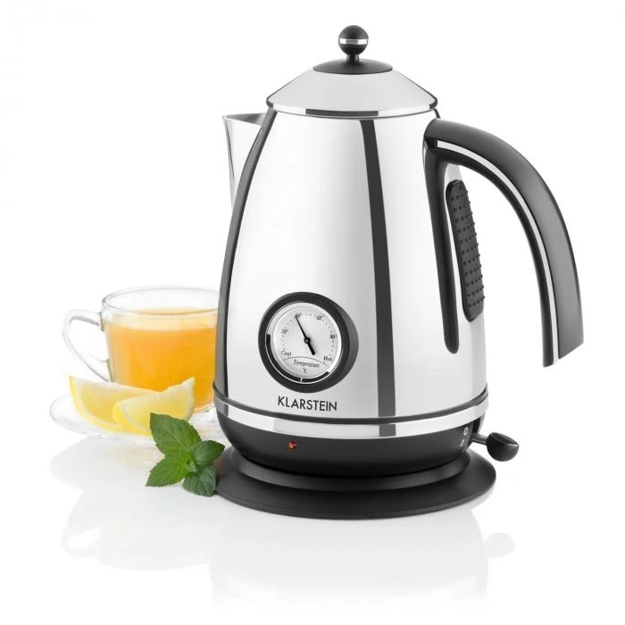 Ấm siêu tốc Klarstein 1,7L màu inox