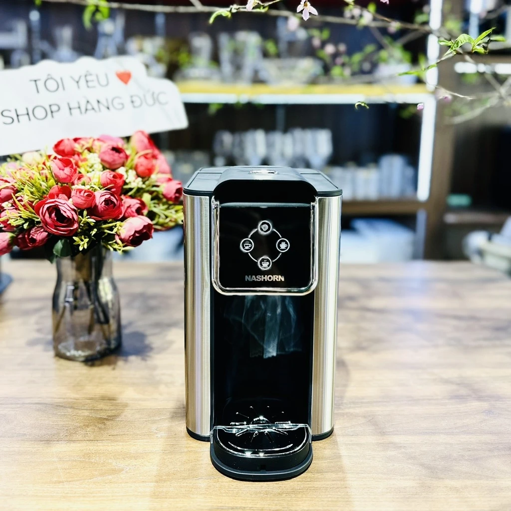 Bình đun nước, pha trà, pha cafe Nashorn HW1300 1,5L