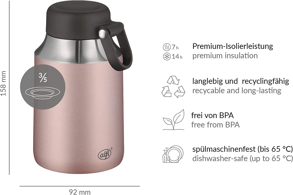 Bình giữ nhiệt đựng đồ ăn Alfi City 0,47L