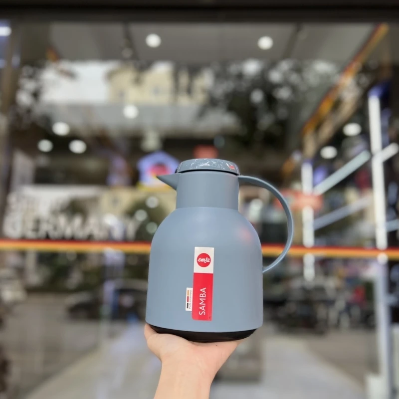 Bình giữ nhiệt Emsa Samba 1L màu xanh blue 020