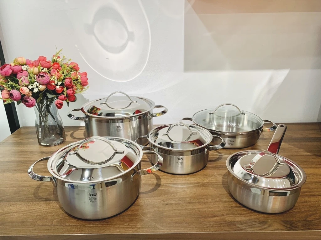 Bộ nồi Elo Zurich 5 món đáy liền