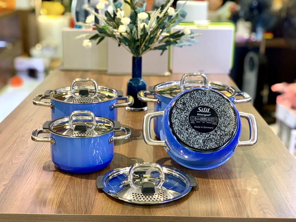 Bộ nồi Silit Silargan Nature Blue 4 món