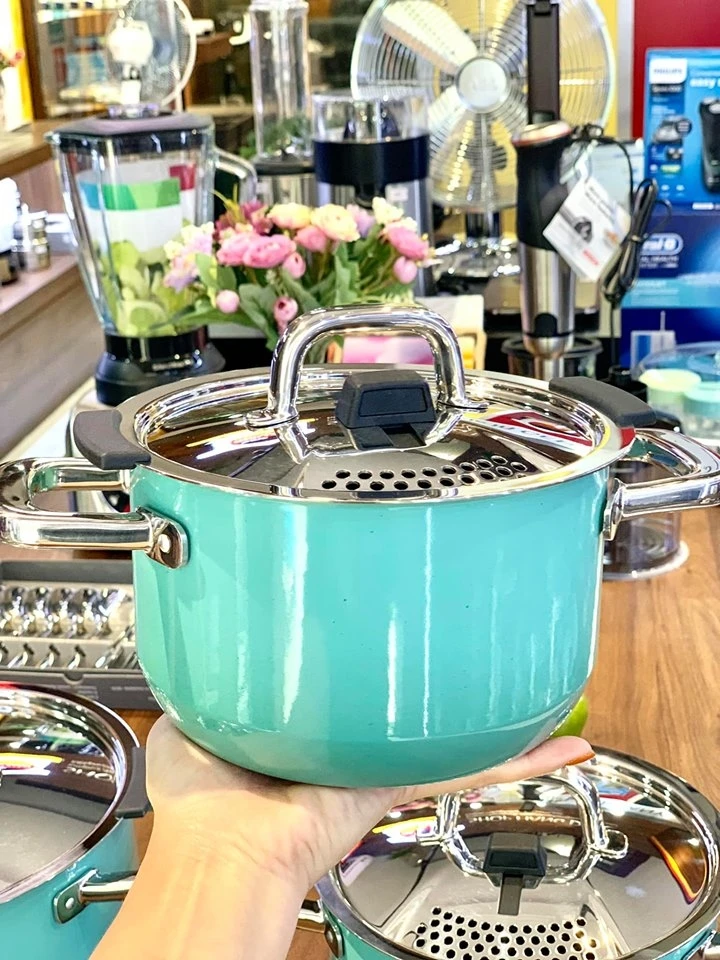 Bộ nồi Silit Silargan Nature Green xanh mint