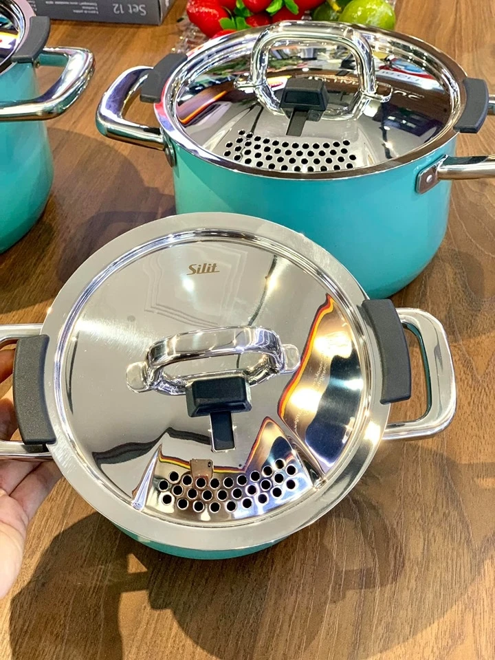 Bộ nồi Silit Silargan Nature Green xanh mint