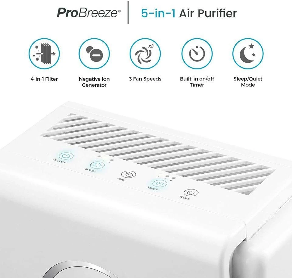 Máy lọc không khí Pro Breeze 5 in 1
