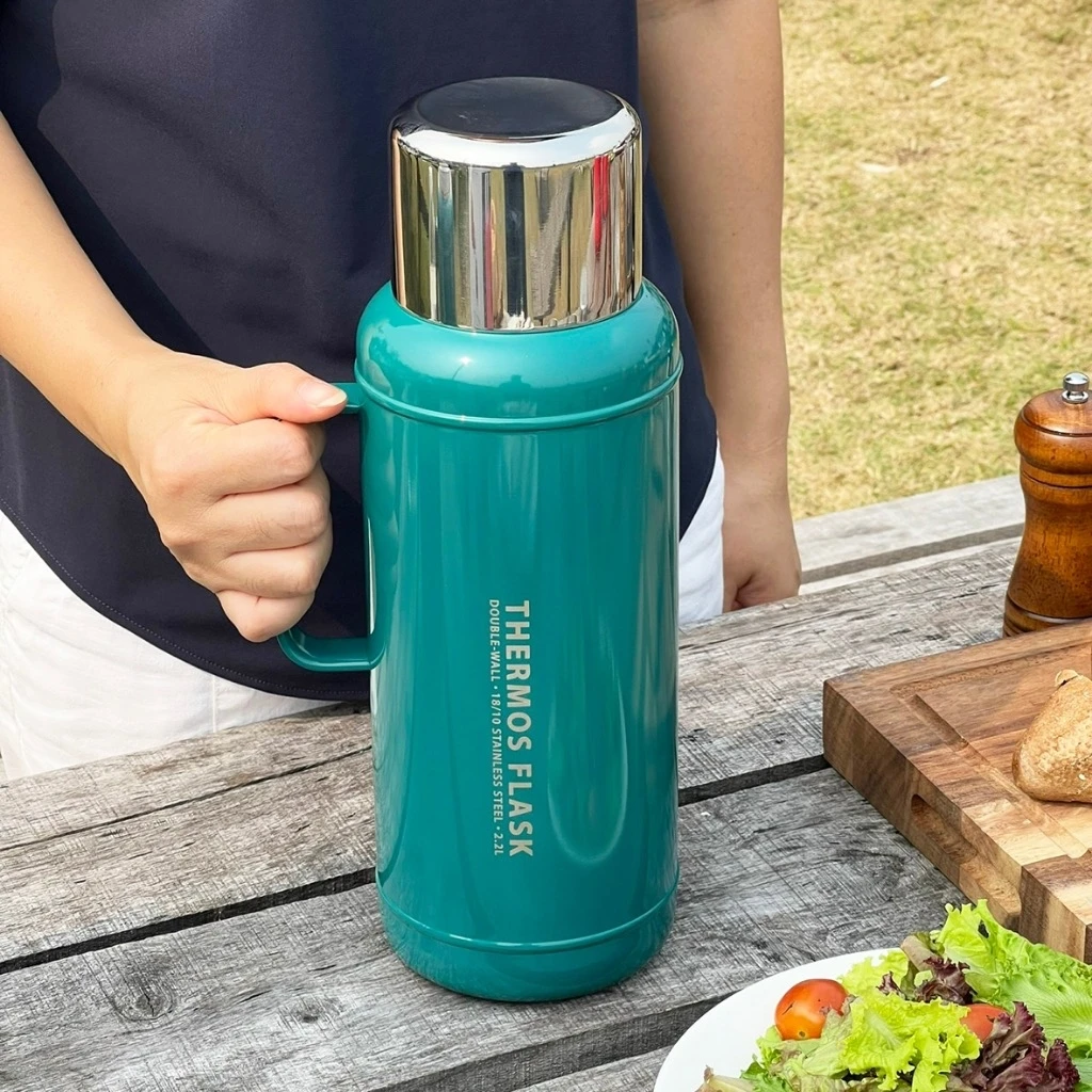 Phích giữ nhiệt Kaiyo 1600ml xanh đậm