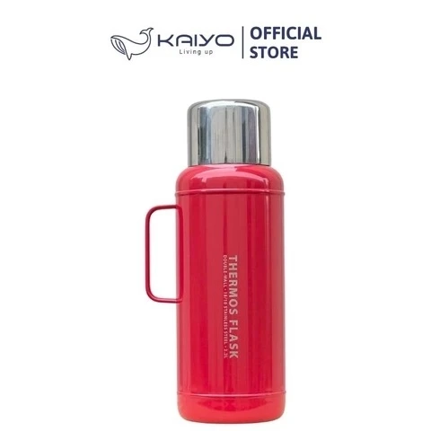Phích giữ nhiệt Kaiyo 2200ml đỏ