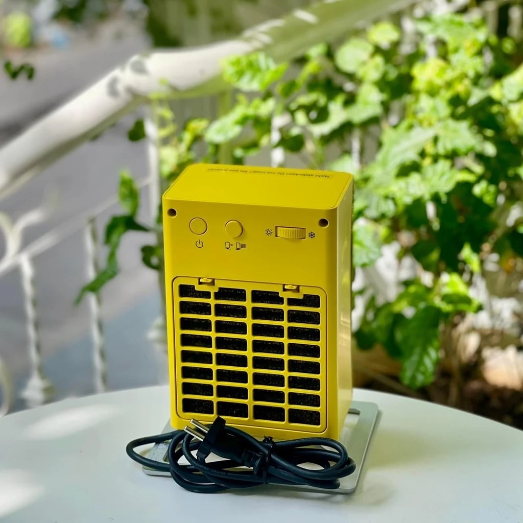 Quạt sưởi Stadler Form Anna Little 1200W (Màu Vàng)