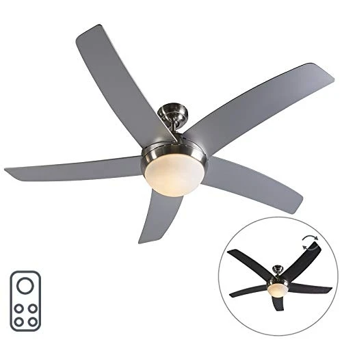 Quạt trần hiện đại Qazqa