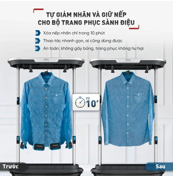 Tủ chăm sóc quần áo Tefal YT4050E1 (CARE FOR YOU)