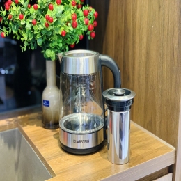 Ấm siêu tốc - Pha trà 2 trong 1 Klarstein